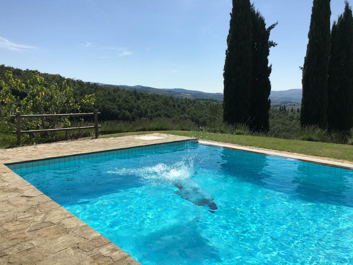 Poggio Al Sole Vila Badia A Passigano Exterior foto